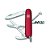 Canivete de Bolso Médio Victorinox Compact Vermelho - Imagem 3