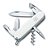 Canivete de Bolso Médio Victorinox Spartan Branco - Imagem 1