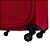 Mala de Viagem American Tourister Frankfurt Pequena Vermelho - Imagem 5
