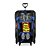 Mala Infantil MaxToy Hot Wheels Night Shifter Preto - Imagem 1