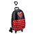 Mala Infantil MaxToy Teen Poá Preto e Vermelho - Imagem 2