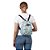 Mini Mochila JanSport Half Pint Floral Verde 10,5 Litros - Imagem 3
