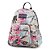 Mini Mochila JanSport Half Pint Zebra Floral 10,5 Litros - Imagem 2