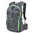 Mochila Curtlo Trail Lite 23 Litros Cinza e Verde - Imagem 2