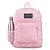 Mochila JanSport Cross Town Remix Rosa Claro 26 Litros - Imagem 1