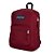 Mochila Jansport Cross Town Russet Red 26 Litros - Imagem 2