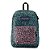 Mochila JanSport Superbreak Peacock Blue Leopard Life 25L - Imagem 1