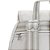 Mochila Kipling City Pack S 13L Cinza Claro - Imagem 5