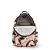 Mochila Kipling Seoul 27L Rosa Claro Coral Flower - Imagem 4