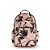 Mochila Kipling Seoul 27L Rosa Claro Coral Flower - Imagem 1
