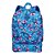 Mochila Lancheira Sestini Fit Floral Azul - Imagem 1