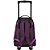 Mochila Samsonite Java Com Rodas e Carrinho Roxo - Imagem 3