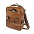 Mochila De Couro Nordweg Para Notebook Dolomitas Caramelo - Imagem 3