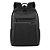 Mochila Sestini Laptop Slim Prime 3 Compartimentos Preto - Imagem 1
