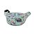 Pochete JanSport Fifth Avenue Floral Verde 2,5 Litros - Imagem 2