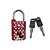 Cadeado Luxcel TSA Com Chave Minnie Mouse Vermelho - Imagem 1