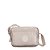 Bolsa Transversal Kipling Abanu Metallic Glow Bege - Imagem 1