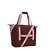 Bolsa de Ombro Kipling Art Média Weekender Vermelho - Imagem 3