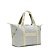 Bolsa de Ombro Kipling Art Média Active Jersey Cinza - Imagem 3