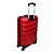 Mala de Bordo Sestini 360° Wheeless 1T Pequena Vermelho - Imagem 5