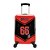 Mala de Bordo Sestini NBA Chicago Bulls Space Vermelho - Imagem 1