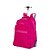 Mochila Sestini Com Carrinho Paul Frank T03 Rosa - Imagem 2