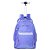 Mochila Sestini Com Carrinho Paul Frank T03 Lavanda - Imagem 1