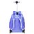 Mochila Sestini Com Carrinho Paul Frank T03 Lavanda - Imagem 4