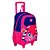 Mochila Sestini Com Rodinhas Anymalu 21X 20 Litros Rosa - Imagem 3
