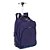 Mochila Sestini Com Carrinho 2 em 1 Rolling Crinkle Azul - Imagem 3