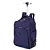 Mochila Sestini Com Carrinho 2 em 1 Rolling Crinkle Azul - Imagem 2