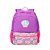 Mochila Escolar Sestini M Plus Sereia 2 Roxo - Imagem 1
