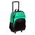 Mochila Escolar Sestini Com Rodas Minecraft X Verde - Imagem 3