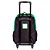 Mochila Escolar Sestini Com Rodas Minecraft X Verde - Imagem 4