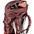 Mochila Deuter Futura Air Trek 45+10 Litros SL New Vermelho - Imagem 8