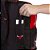 Mochila Sestini NBA Magic Chicago Bulls Preto e Vermelho - Imagem 10