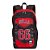 Mochila Sestini NBA Magic Chicago Bulls Preto e Vermelho - Imagem 1