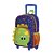 Mochila Sestini Com Rodinhas Média Kids X Dino 2 Azul - Imagem 2