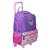 Mochila Sestini Com Rodinhas M Plus Sereia 2 Roxo - Imagem 3