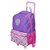 Mochila Sestini Com Rodinhas M Plus Sereia 2 Roxo - Imagem 2