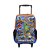 Mochila Sestini Com Rodinhas Minecraft M Colorido - Imagem 1