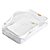 Kit Travel Blue 2 Organizadores de Roupa Branco - Imagem 2