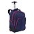 Mochila Sestini Carrinho 2 em 1 Rolling Crinkle Azul e Rosa - Imagem 3