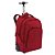 Mochila Sestini Carrinho Rolling Crinkle 28 Litros Vermelho - Imagem 3