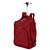 Mochila Sestini Carrinho Rolling Crinkle 28 Litros Vermelho - Imagem 2