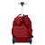 Mochila Sestini Carrinho Rolling Crinkle 28 Litros Vermelho - Imagem 4