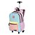 Mochila Sestini Com Carrinho Paul Frank Authentic Color Fun - Imagem 2