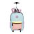 Mochila Sestini Com Carrinho Paul Frank Authentic Color Fun - Imagem 1