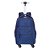 Mochila Sestini 4 Rodas Rolling Crinkle 34 Litros Azul - Imagem 1
