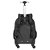 Mochila Sestini 4 Rodas Rolling Crinkle 34 Litros Preto - Imagem 4